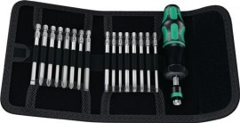 WERA Drehmomentschraubendrehersatz KK 60 Torque 17-teilig 1,2-3 Nm einstellbar
