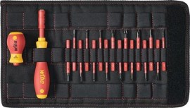 WIHA Schraubendrehersatz SlimVario® mit Wechselklingen VDE isoliert