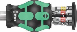 WERA Magazinbithalter K K Stubby Magazin 6-teilig