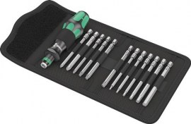 WERA Schraubendrehersatz Bicycle Set 2 13-teilig mit Wechselklingen