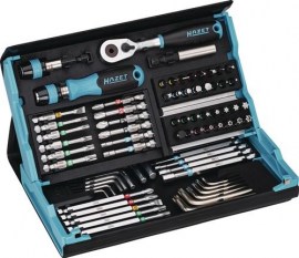 HAZET Bitsortiment SmartCase 2200SC-31 73-teilig Schlitz/PH/PZD/TX/TX m.Zapfen/Innen-6Kt.