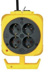 BRENNENSTUHL Pendelstromverteiler Stecker 230 V, 16 A 8x230V 3 x 1,5 mm²
