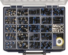 RIEGLER Sortimentsbox Blaue Serie 171 teilig