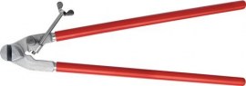 BESSEY Rinnenträgerabbiegezange D396 Länge 680 mm PVC-beschichtet