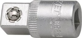 HAZET Vergrößerungsstück 858-1 Antrieb 1/4 ″ Abtrieb 3/8 ″ Länge 26,5 mm