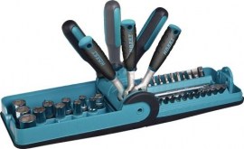 HAZET Steckschlüsselsatz 856-1HP 38-teilig 1/4 ″ Schlüsselweiten 5,5-14 mm Anzahl Zähne 90 6-Kant