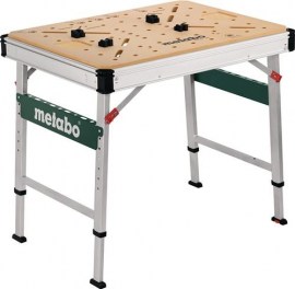 METABO Multifunktionstisch MWB 100 Höhe 800-1000mm Traglast 120kg Arbeitsplatte MDF