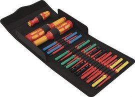WERA Wechselklingensatz KK VDE Safe-Torque Speed 24-teilig