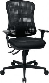 TOPSTAR Bürodrehstuhl Head Point SY mit Synchronmechanik mit Armlehnen Tragfähigkeit 110 kg