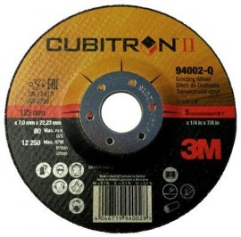 3M™ Cubitron™ II Schruppscheibe, T27, 125 mm x 7 mm x 22 mm, A36