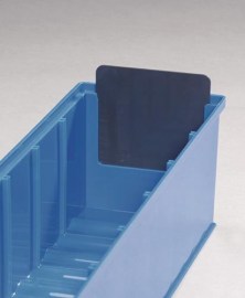 TECWERK Auszugsperre für Regalkasten B.91/183/235mm schwarz PP 10St./Btl.