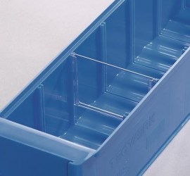 TECWERK Trennwand Styrolux transparent 10St./Btl.