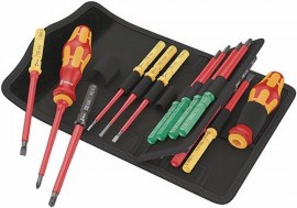 WERA Schraubendrehersatz 17-teilig universal 1 Tool Finder