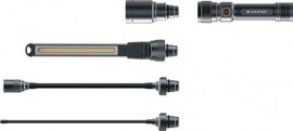 LEDLENSER Arbeitsleuchten-Set Worker's Friend 250 - 500 lm Li-Ion 130 m schwarz