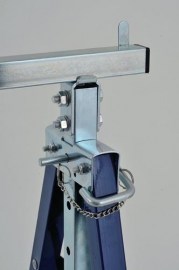 BRENNENSTUHL Arbeitsbock, Höhe max.1310mm, Stahl-Vierkantrohr, höhenverstellbar