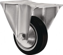TECWERK Bockrolle Vollgummi