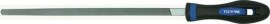 TECWERK Werkstattfeile DIN 7261 Länge 200 mm Querschnitt 8 mm Hieb 2 Vierkant 2K-Ergo