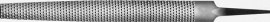 TECWERK Holzraspel DIN 7263 Länge 250 mm Querschnitt 25 x 7 mm Hieb 2 halbrund