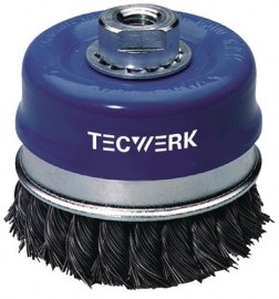 TECWERK Topfbürste Stahl