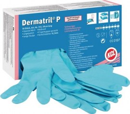 HONEYWELL Einweghandschuhe Dermatril P 743 Nitril EN 374, EN 455