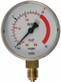 Einzelmanometer für Co²/Argon