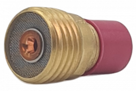 Spannhülsengehäuse mit Gaslinse für ABITIG 9/20