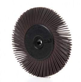Scotch-Brite™ Radial Bristle Brush BB-ZB mit Kunststoff-Flansch, 152,4 mm x 12,7 mm x 25,4 mm, Typ A
