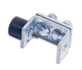 Endanschlag für C-Profil-mit Gummipuffer-40x40 mm 