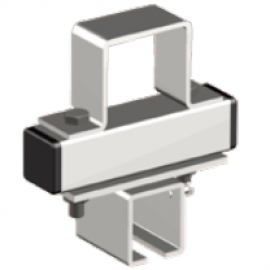 Kompletter Satz für Befestigung einer Schiene 30x35 mm