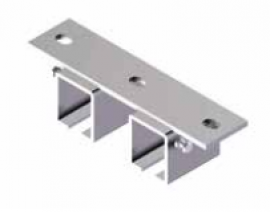 Deckenbefest. 3-Fach Cepro Profil 30 x 35 mm