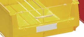 TECWERK Frontscheibe passend für Sichtlagerkasten PS glasklar 10St./Btl.