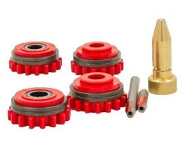Kemppi Drahtvorschubrollen-Kit FE (MC/FC) 1,0mm V-Nut glatt