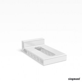 Anschlag- und Spannwinkel 90 X ‐ Aluminium für Werkbank System 16 ‐ brüniert