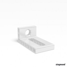 Anschlag- und Spannwinkel 90 SL ‐ Aluminium für Werkbank System 16 ‐ brüniert