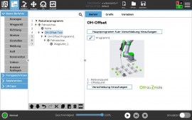 CAP Bauteil OFFSET für Universal Robots – zum Verschieben und Kopieren von Roboterprogrammen