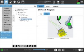 TOUCHSENSE CAP für Universal Robot – Bauteilsuche mittels Schweißdraht oder Gasdüse