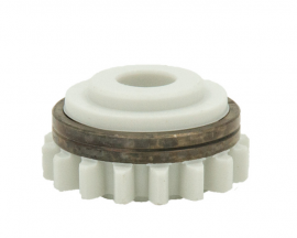 Kemppi Untere Drahtvorschubrolle V-Nut 0,8 - 0,9 mm, weiß, Kunststoff