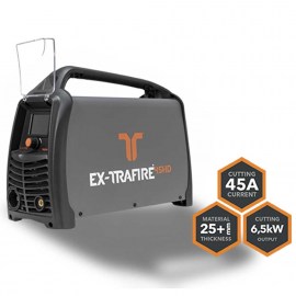 EX-TRAFIRE45HD/CE/3x400V Machine System/CNC-Port/FHT-EX45TTM 8m/M Starter Kit/Including Transport Case