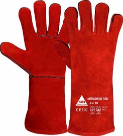 Schweißerhandschuh MÜHLHEIM RED, Gr. 10